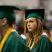 A graduate during Huron's class of 2013 graduation ceremony at the Convocation Center.
Courtney Sacco I AnnArbor.com 
 